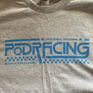 Star Wars Podracing Custom Gildan Tee